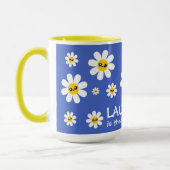 Lachen ist die beste Medizin-Tasse Tasse (Links)