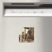 Lachen ist die kurze Entfernung zwischen 2 Persone Magnet (In Situ (Geschirrspüler))