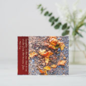 Lachen ist die Sonne.. Postkarte (Stehend Vorderseite)