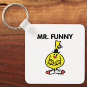 Lachen mit Blume Schlüsselanhänger (Vorderseite)