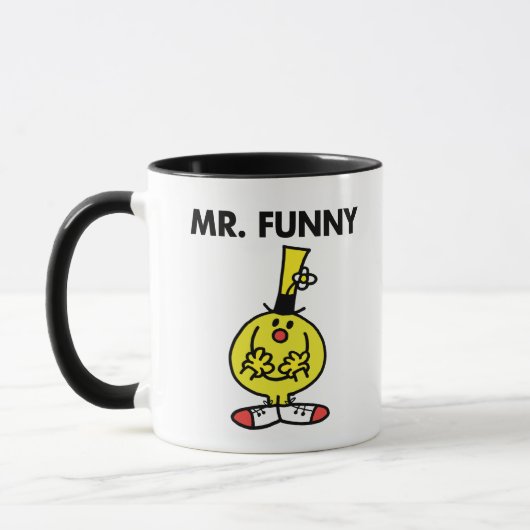 Lachen mit Blume Tasse (Links)