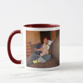 Lachen mit der Freund-Tasse Tasse (Links)