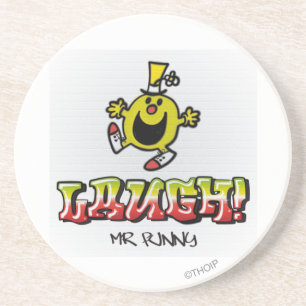 Lachen mit Herrn Funny Getränkeuntersetzer