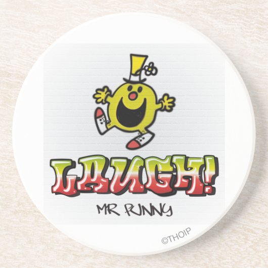 Lachen mit Herrn Funny Getränkeuntersetzer (Vorne)