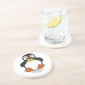 Lachen Pinguin, MeWarriorFrau auf Twitch Getränkeuntersetzer (Seite)