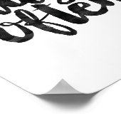 lachen poster (Ecke)