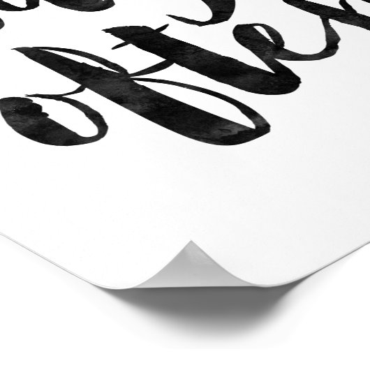 lachen poster (Ecke)