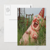 Lachen Postkarte (Vorne/Hinten)