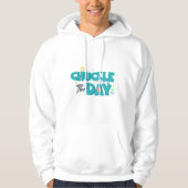 Lachen Sie den Tag Hoodie (Vorderseite)