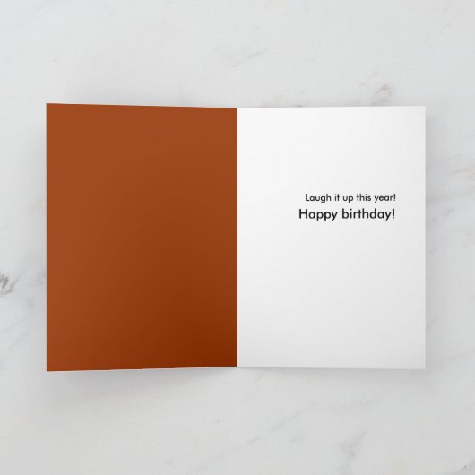 Lachen Sie es! Karte (Innenseite)