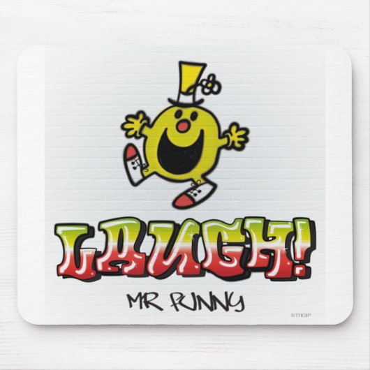 Lachen Sie mit Herrn Funny Mousepad (Vorne)