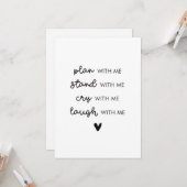 Lachen Sie mit meiner überragenden, gefalteten Kar Karte (Vorderseite/Rückseite Beispiel)