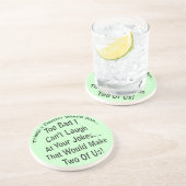 Lachen Sie über Ihren Jokes-Untersetzer Untersetzer (Seite)