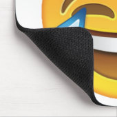 Lachen Tränen weinen von Joy Emoji Mousepad (Ecke)