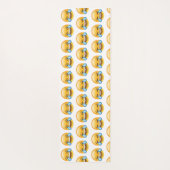 Lachen Tränen weinen von Joy Emoji Yogamatte (Rückseite)