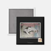 Lachen und die Welt lacht mit dir Magnet (Vorderseite/Rückseite)