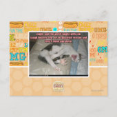 Lachen und die Welt lacht mit dir Postkarte (Vorderseite)