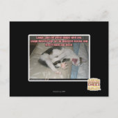 Lachen und die Welt lacht mit dir Postkarte (Vorderseite)