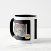 Lachen und die Welt lacht mit dir Tasse (Vorderseite Links)