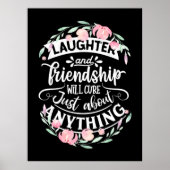 Lachen und Freundschaft Poster (Vorne)