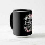 Lachen und Freundschaft Tasse (Vorderseite Links)