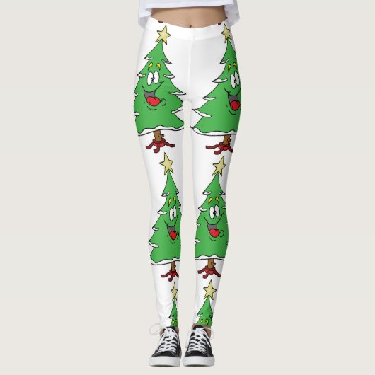 ***LACHEN VON CHRISTMAS TREE*** CHRISTMAS LEGGINGS (Vorderseite)