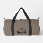 Lachen Wohlbefinden Duffle Bag (Vorderseite)