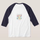 Lachen Wohlbefinden T-Shirt (AblageHinten)