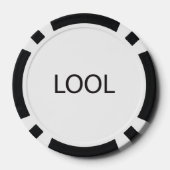 Lachend atemberaubend Out Loud.ai Pokerchips (Rückseite)