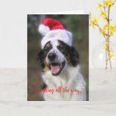 "Lachend den ganzen Weg.." Karte (Gelbe Blume)