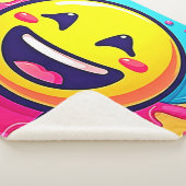 Lachend Emoji Splash Party Sherpadecke (3/4)