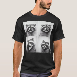 Lachend Raccoon-Kampf Müll Raccoons Einzigartiges T-Shirt