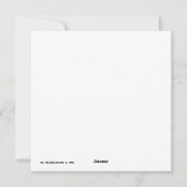 Lachend Skull Art Feiertagskarte (Rückseite)