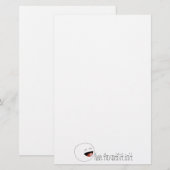 Lachend Strichmännchen Head Briefpapier (Vorne/Hinten)