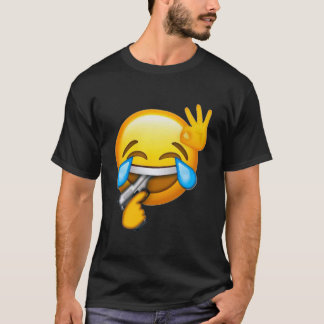 Lachend Suizid Emoji Classic T - Shirt