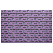 Lachende Augenfarbe LILA Stoff (Fat Quarter (45,7 x 55,9 cm))