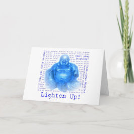 Lachende Gruß-Karte Buddhas (1) Karte