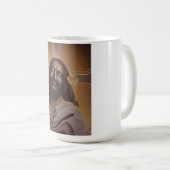 Lachende Jesus-Tasse Kaffeetasse (VorderseiteRechts)