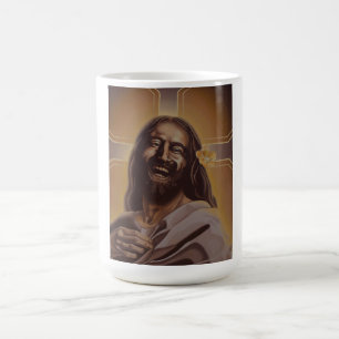Lachende Jesus-Tasse Kaffeetasse