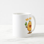 Lachende Kartoffel-Tasse Lustig Kaffeetasse (VorderseiteRechts)