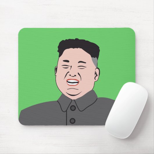 Lachende Kim Jong-UNO Mousepad (Mit Mouse)