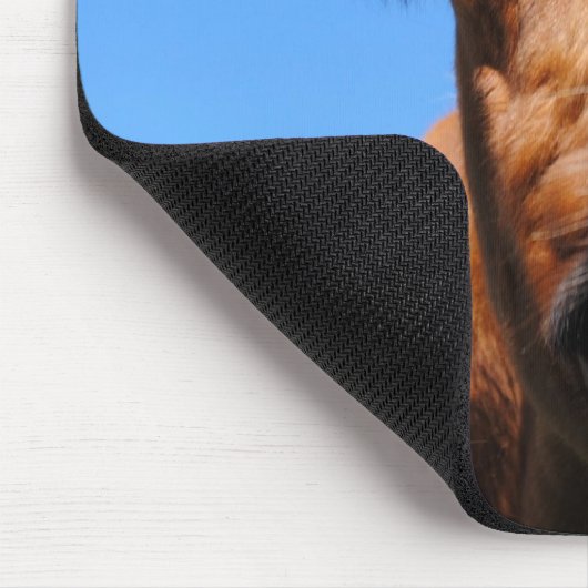 Lachende Kuh Mousepad (Ecke)