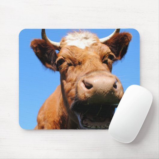 Lachende Kuh Mousepad (Mit Mouse)
