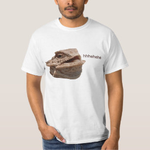 Lachende Leguan-HeHe Eidechse T-Shirt