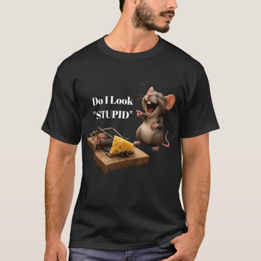 Lachende Maus T-Shirt (Vorderseite)
