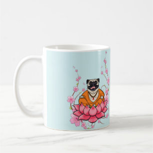 Lachende Mops-Tasse Kaffeetasse