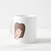 Lachende Schwester Kaffeetasse (Vorderseite Links)