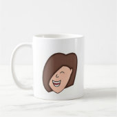 Lachende Schwester Kaffeetasse (Links)