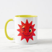 Lachende Sonne Tasse (Links)