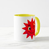 Lachende Sonne Tasse (VorderseiteRechts)